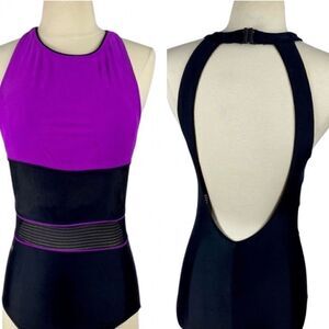 Vintage 1990’s Mesh Open Back Speedo Swim Suit